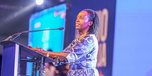 Azimio La Umoja Presidential running mate Martha Karua 