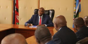 Education CS Ezekiel Machogu during a meeting with heads of University SAGAs on Monday, November 7, 2022. (1).jpg