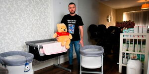Edward O’Reilly who is struggling to have his three daughters allowed to go to Ireland.
