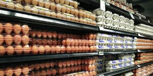 File Photo of Eggs in a Supermarket