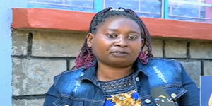 Eldoret widow Zipporah Gakii who has been battling a 20-year case.