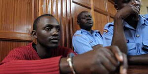 undated image of Elgiva Bwire appearing before court