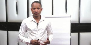 Embakasi East MP Babu Owino during an online revision lesson on Sunday, October 30, 2022. (1).jpg