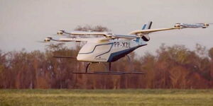An undated image of an Electric Vertical Aircraft (EVA)
