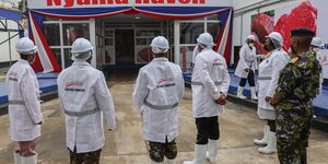 Entrance into Kenya Meat Commission Landhies Deport