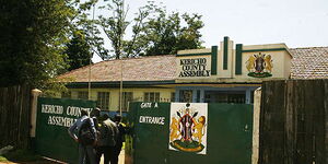 Entrance to Kericho County Assembly.