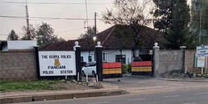 Entrance to Pangani Police Station