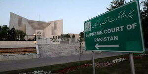 Entrance to the Supreme Court of Pakistan
