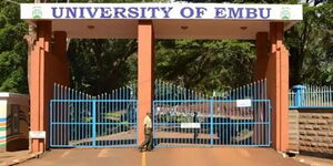 Entrance to the University of Embu