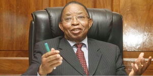 Former Chief Justice Evan Gicheru 