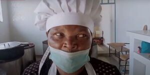 Esther Mugera, the owner of a successful catering business born out of Ksh300 investment
