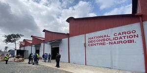 The new National Cargo Deconsolidation Centre-Nairobi (NCDC-Nairobi) warehouse launched on Wednesday, February 10.
