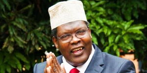 An undated image of exiled lawyer Miguna Miguna during a past interview.