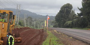 Expansion of the Kenol, Sagana, Nyeri highway.