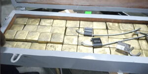 Fake gold bars seized at Jomo Kenyatta International Airport (JKIA)