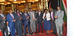 Fernandes Barasa in company of other legislators during a past event