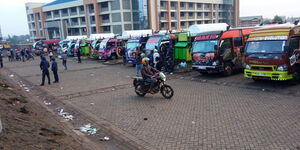 File image of Ngong Matatus on Wednesday, February 10, 2021