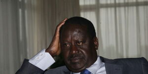 File image of Orange Democratic Movement (ODM) leader Raila Odinga.