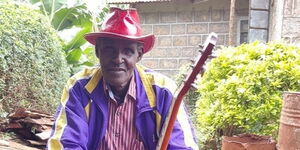 Dick Njoroge Munyonyi, an artist who sung the viral Firirida song