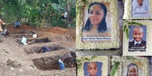 Five family members who died on Sunday, March 21 at Uhuru Stadium in Tanzania