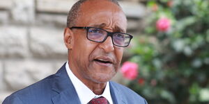 Foreign Affairs Principal Secretary Macharia Kamau April 14, 2020.