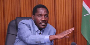 Former Agriculture Peter Munya during a past meeting