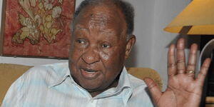 Former Cabinet Minister Kenneth Matiba