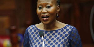 Former Independent Electoral and Boundaries Commission (IEBC) commissioner, Dr Roselyne Akombe.