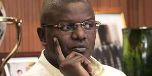 Former KTN anchor Louis Otieno