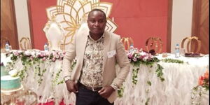 Former Kameme FM presenter PK Karitei at an event