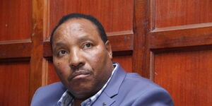 An undated image of Former Kiambu Governor Ferdinand Waititu in court