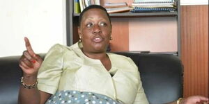 Former Kisumu Deputy Governor Ruth Odinga