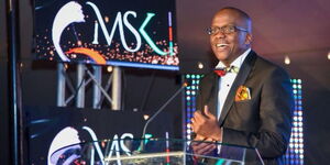 Former Nairobi gubernatorial aspirant Polycarp Igathe in a past event. 