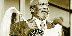 First President of Kenya, Jomo Kenyatta.