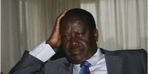 Former Prime Minister Raila Odinga.
