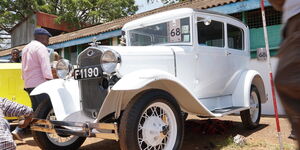 John Wroe's car at 2019 Concours d'Elegance.