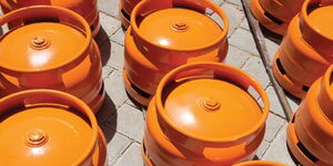 File photo of gas cylinders