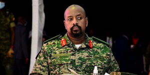 Photo of UPDF General and son of Uganda's President Yoweri Museveni,Muhoozi Kainerugaba.