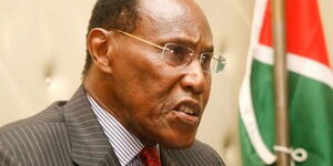The late Former Vice President George Saitoti