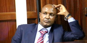 Former Imenti Central MP Gideon Mwiti in court in 2015