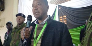 The late Geoffrey Gitobu, Returning Officer for Gichugu Constituency in Kirinyaga County. 