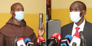 Global Teacher Prize Winner Peter Tabichi and Marathoner Eliud Kipchoge sworn in as National Heroes Council Members on Monday, November 2, 2020.