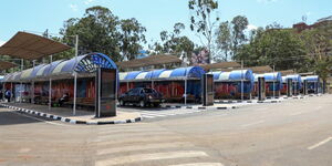 Green Park Terminal in Nairobi which is 95 per cent complete according to NMS 