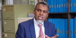 An image of DPP Noordin Haji at a past press briefing.