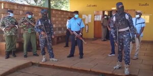 Heavy police presence witnessed at the Kiambu law courts ahead of former Nairobi Governor Mike Sonko's arraignment