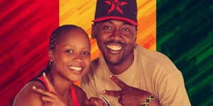 Hot96 radio presenters Rapcha the Sayantist and Shix Kapienga