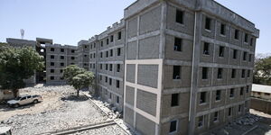 Housing units at the Bondeni Affordable Housing Project in Nakuru County on Monday February 13, 2023