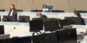 A session underway at Trial Chamber III of the International Criminal Court