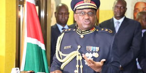 Inspector General of Police Japhet Koome
