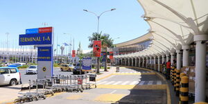 Terminal 1A at the Jomo Kenyatta International Airport. 